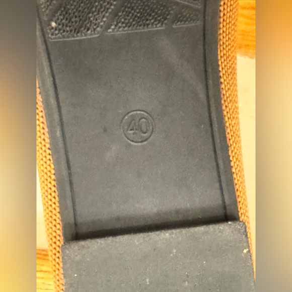 Women’s Square-Round Toe Canvas Stretch Knit Cheetah Brown Flats Loafers SZ 8.5 - Picture 7 of 11